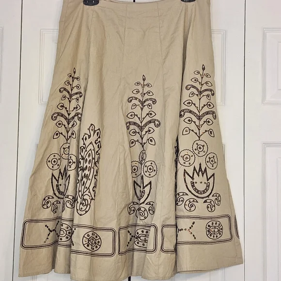 Boho Sequin Skirt - Picture 2 of 4